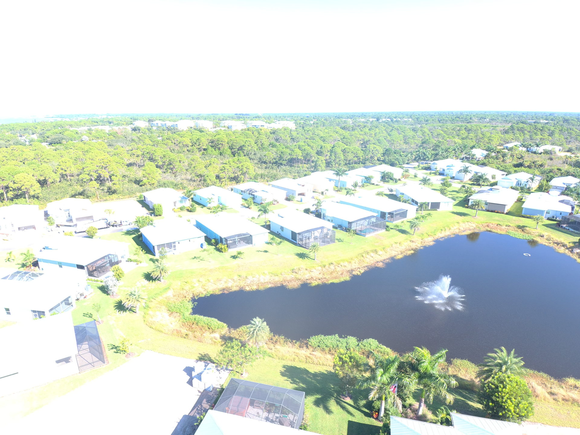 Completed roof replacement at Coral Caye by Galloway Roofing