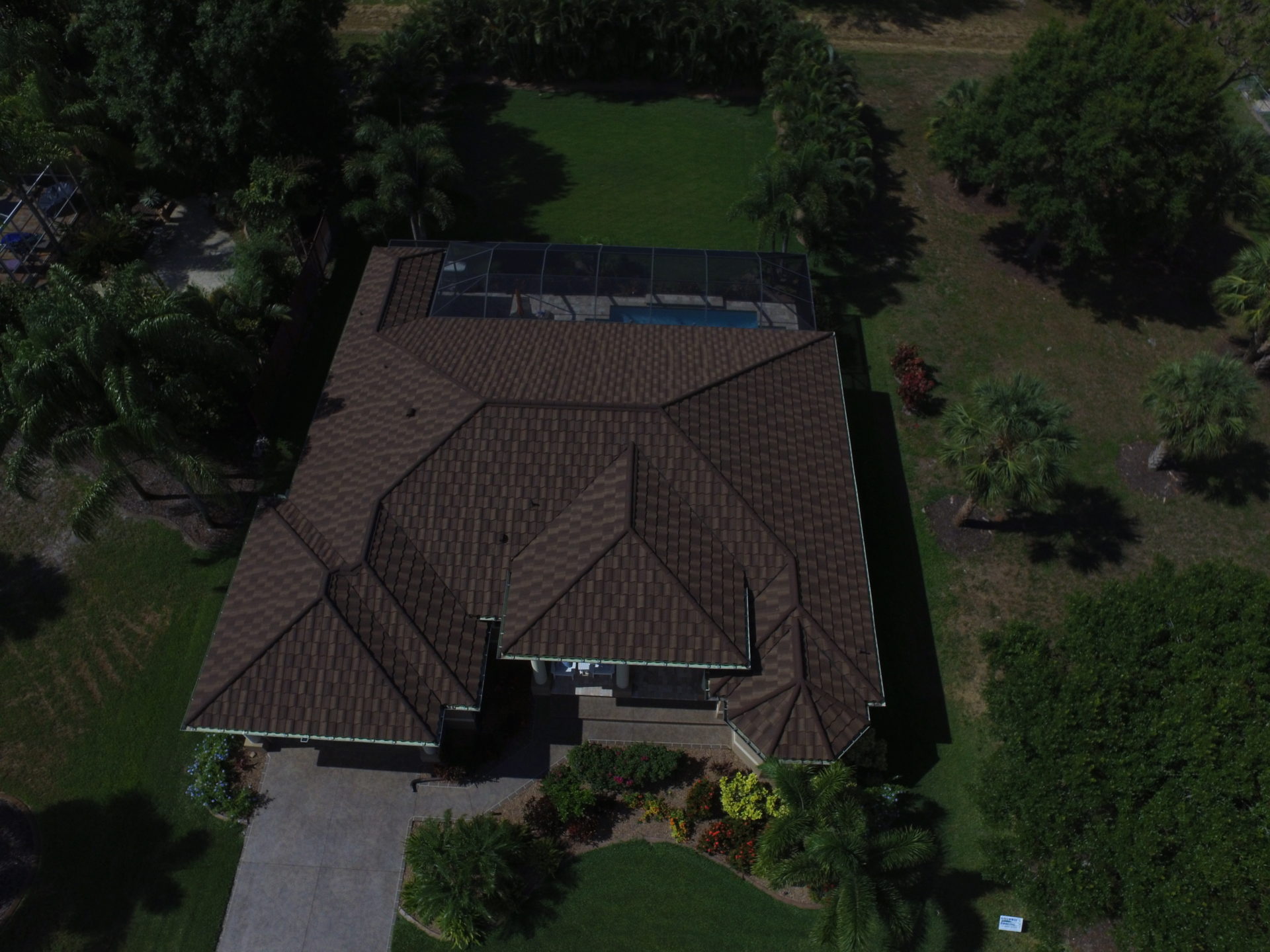 Tilcor stone-coated steel roof in Rotonda West by Galloway Roofing