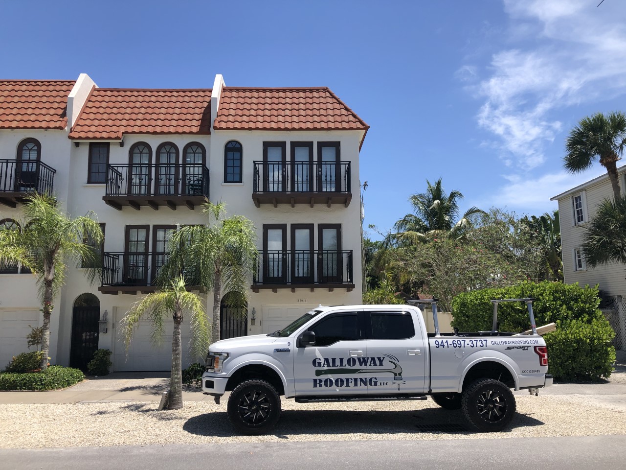 Tilcor stone-coated steel roof installed by Galloway Roofing